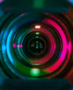 Video camera lens